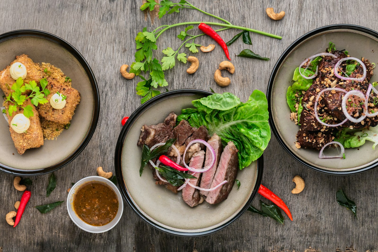 Sizzling fajitas
